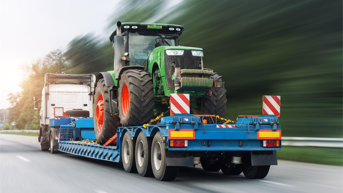 transport maszyny rolniczej